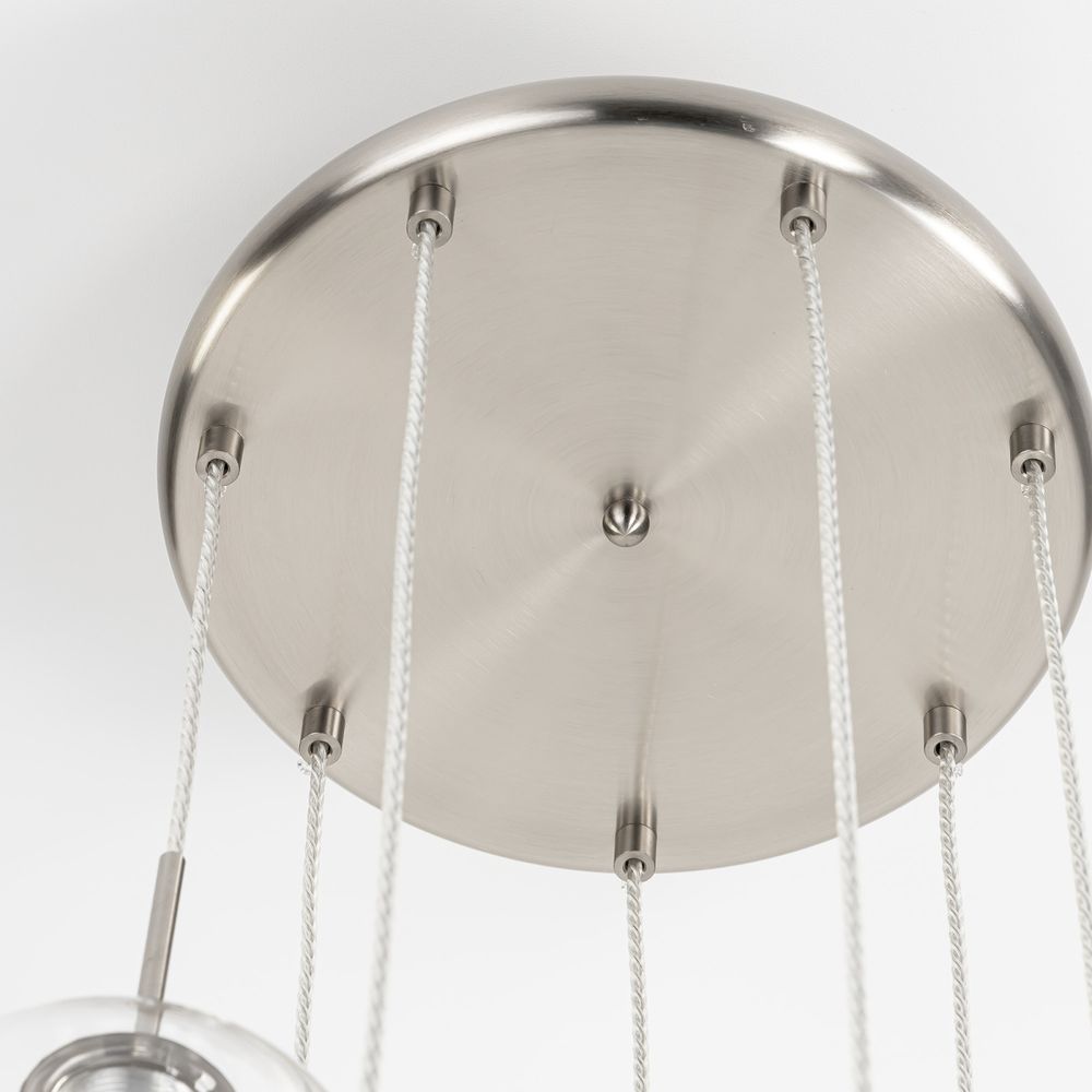 Citilux Томми CL102071 Люстра каскадная с прозрачными шарами