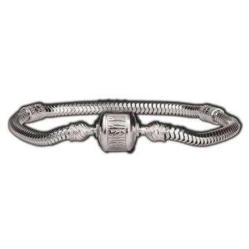 Браслет снейк с замком-клипсой Спаси и Сохрани