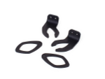 ESTR-0826 EVOTECH ITALIA ADJ. LICENSE PLATE HOLDER W/INDICATORS MOUNTS (MTS V4)