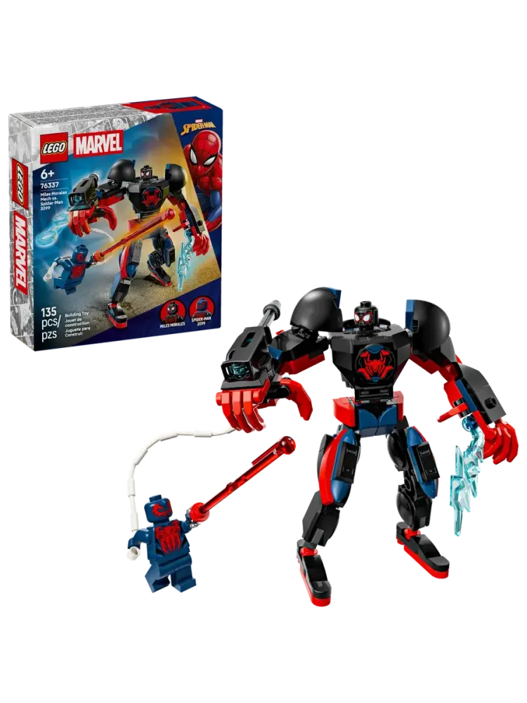 Конструктор Marvel 76337 Майлз Моралес против Человека-паука
