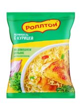 Лапша Роллтон С курицей на домашнем бульоне 60 г x 5 шт