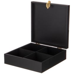 ШКАТУЛКА ДЛЯ ЧАЯ КОЛЛЕКЦИЯ "ЭТНИКА" 20*20*6,5 СМ