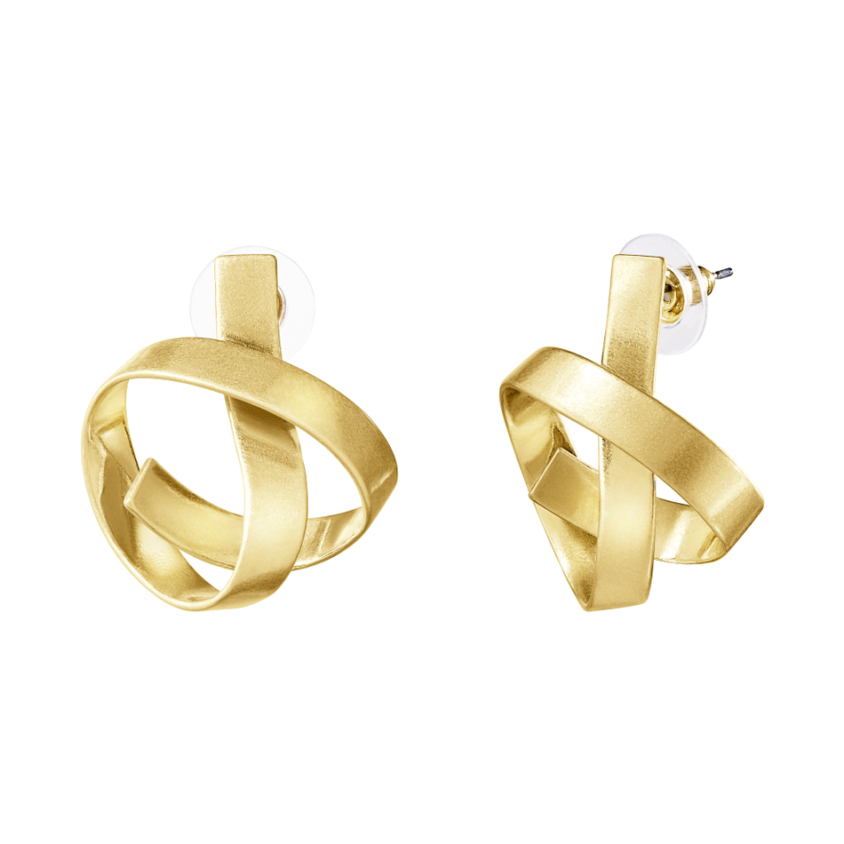 Серьги Лента