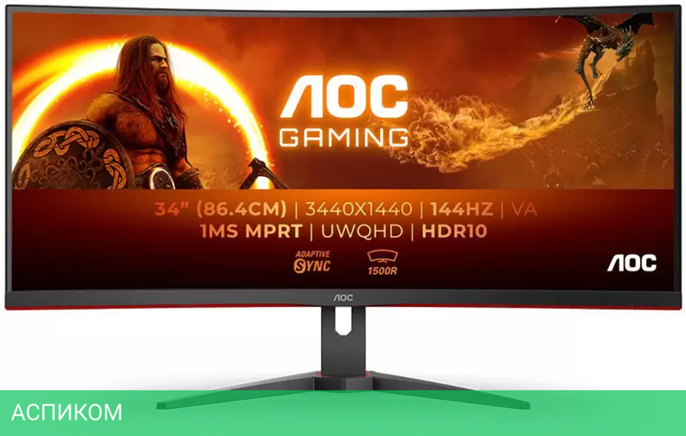 Игровой монитор AOC Agon CU34G2XE