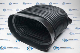 Гофра резиновая воздухозаборника  SHAANXI DZ93259190006