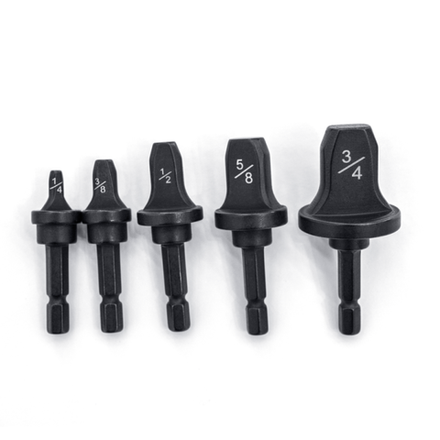 LT-BT900F Биты для вальцовки труб 1/4, 3/8, 1/2, 5/8, 3/4, компл. LAMPRECHT