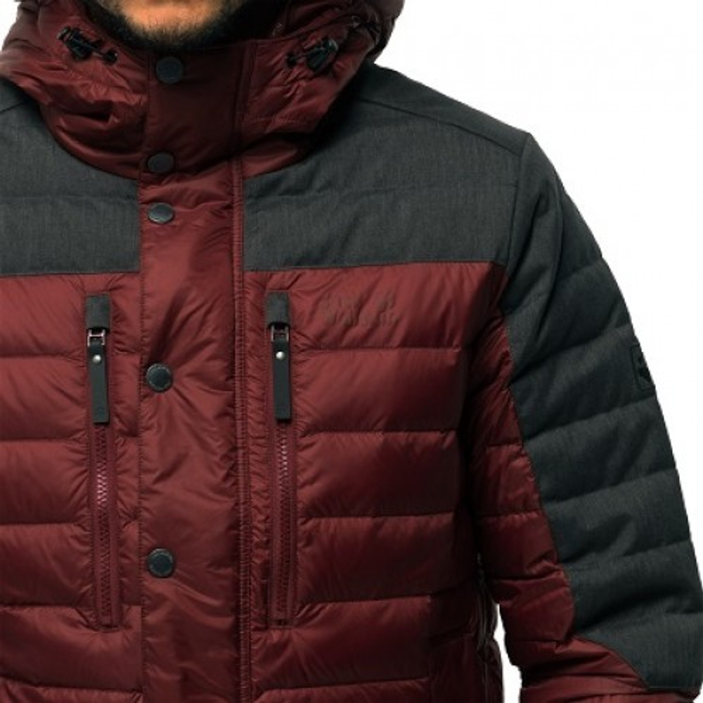 JACK WOLFSKIN куртка пуховая RICHMOND JACKET MEN REDWOOD