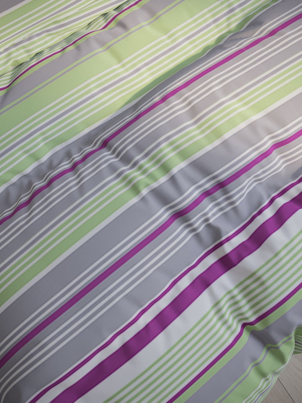 Пододеяльник перкаль Сказка "Аромат сирени" 1,5-спальный на молнии 145x215 см