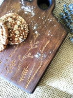 Доска разделочная из дерева сервировочная