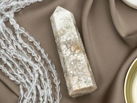 "Сакура" агат. Кристалл 103мм