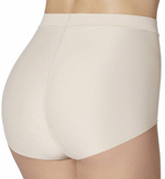 Трусики-слипы с завышенной линией талии Sweet Contour (Размер: XL) (Цвет: кремовый)