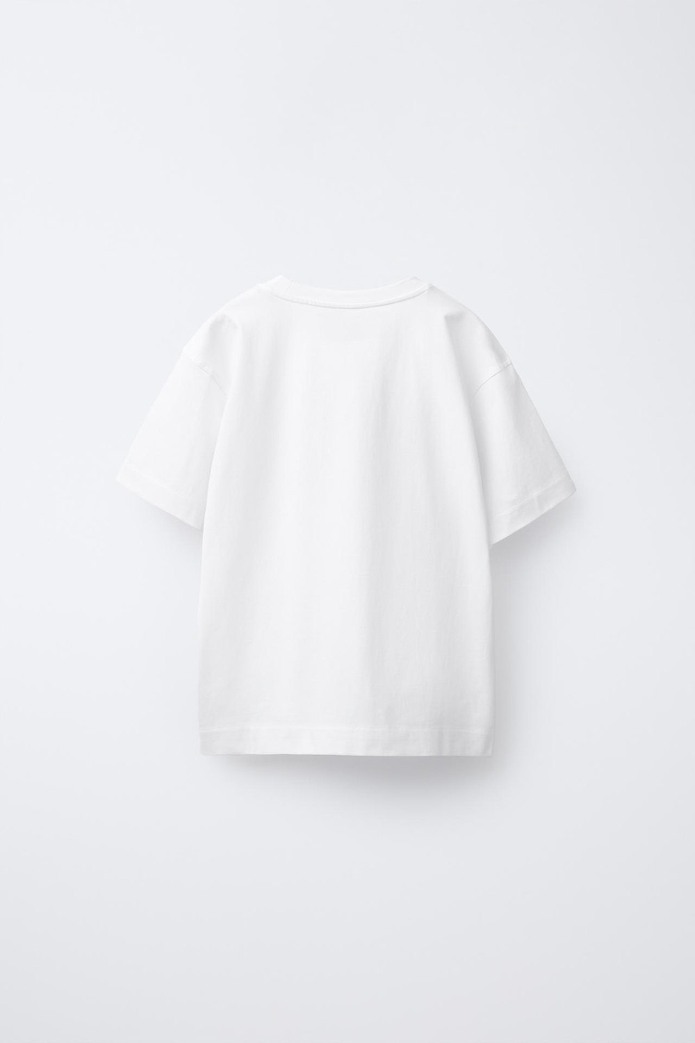 ZARA СПОРТИВНАЯ ФУТБОЛКА, БЕЛЫЙ