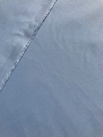 Коттон однот брючный, голубой twill satin