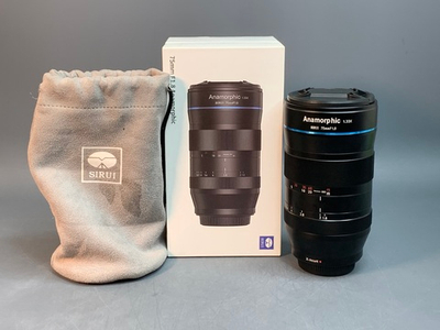 Sirui 75mm f/1.8 Anamorphic Fujifilm X-Mount