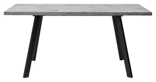 Стол BRICK M 120 Бетон Портленд/ Черный