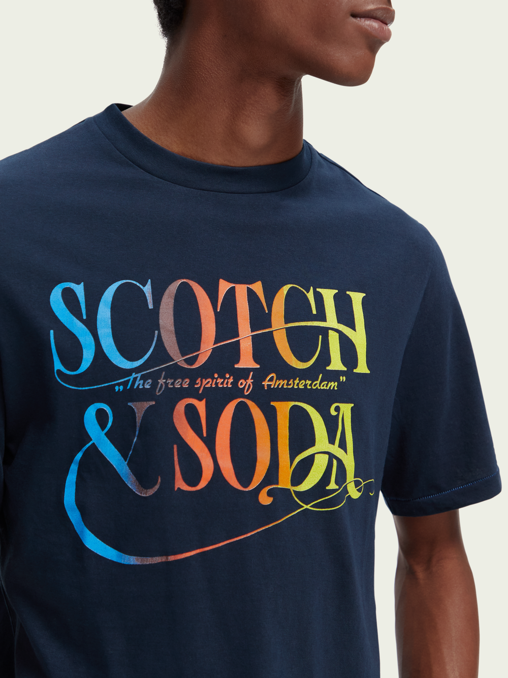Футболка Scotch&Soda Logo artwork 169072/0004