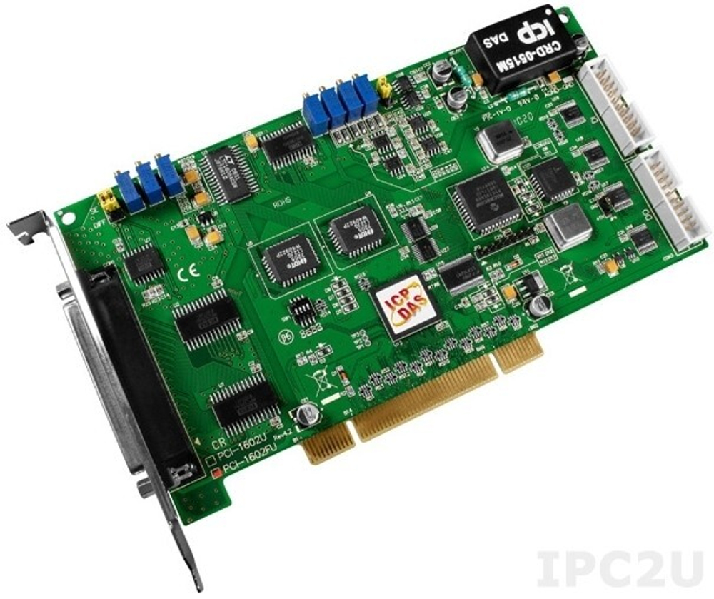 Плата  ICP DAS PCI-1602FU CR