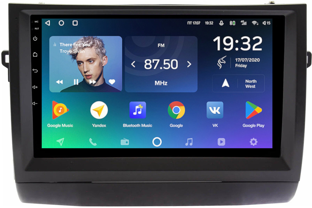 Магнитола для Toyota Prius 20 2003-2011 (вниз, авто с JBL) - Teyes SPRO+ Android 10, ТОП процессор, 4-32, SIM-слот