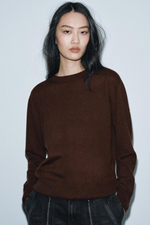 Свитер из 100% экстрамягкой шерсти - ZARA