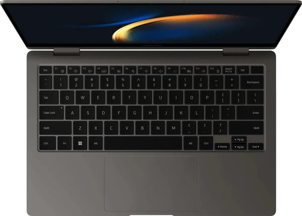 Ноутбук  Samsung Galaxy Book3 Pro 360 16 ", Core i7, 16 Гб RAM, 512 Гб SSD, Iris Xe Graphics, Графитовый