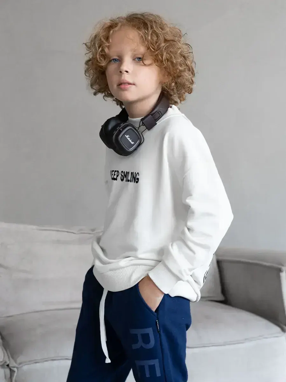 Свитшот для мальчика с принтом