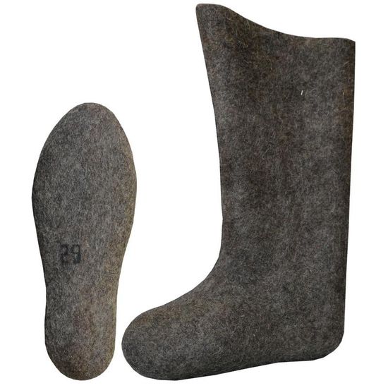 Валенки обыкновенные (100% шерсть)