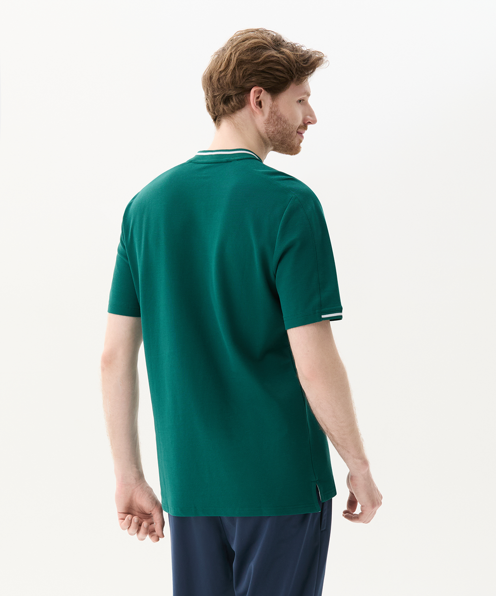 Поло DIVISION PerFormDRY Polo, темно-зеленый