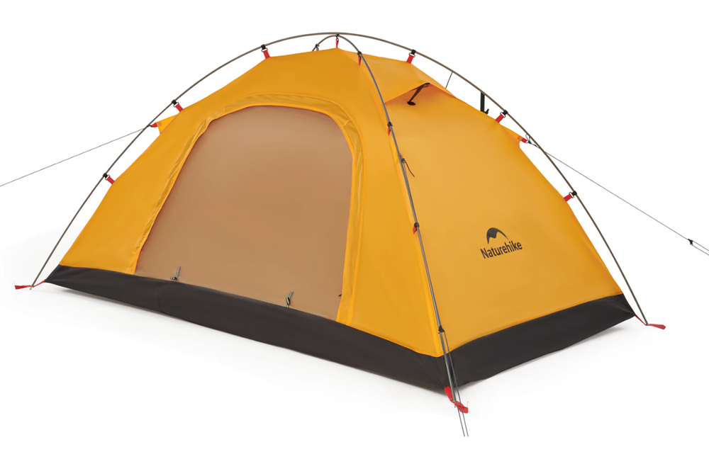 Палатка Naturehike P-Series NEW 2-местная, оранжевая