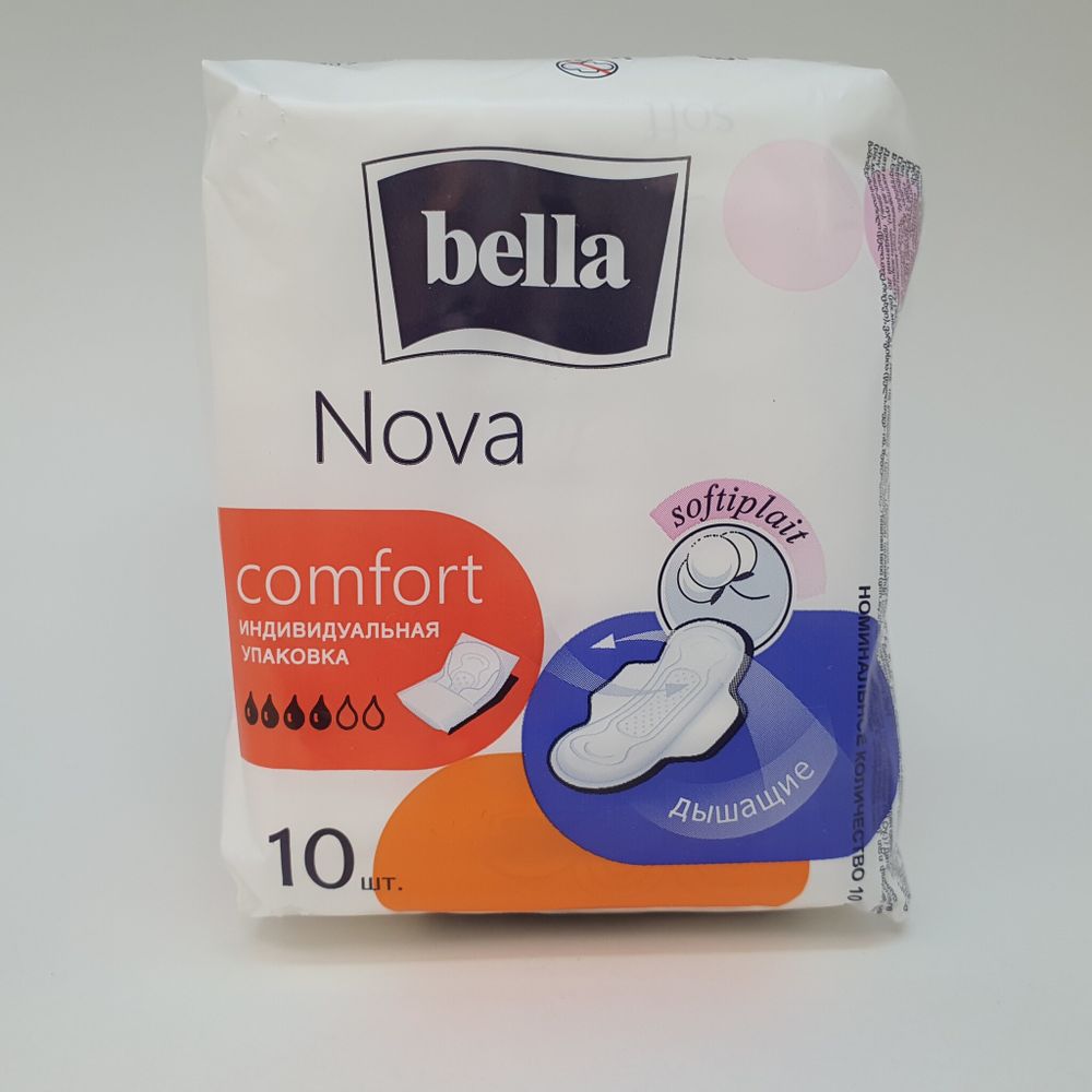 Прокладки Белла Nova Komfort Softplait Air 10шт.