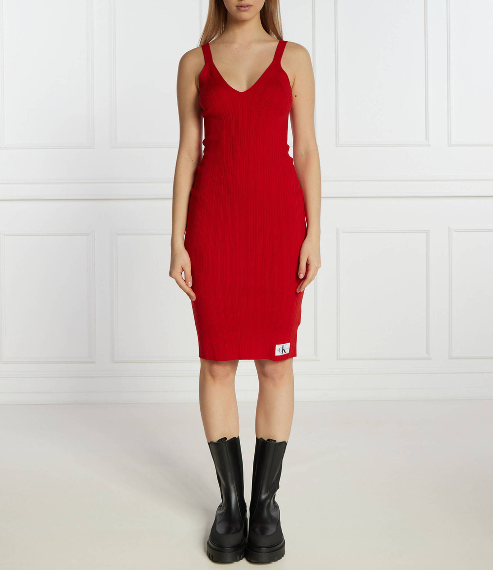 Платье CALVIN KLEIN JEANS - красный(J20J223041)