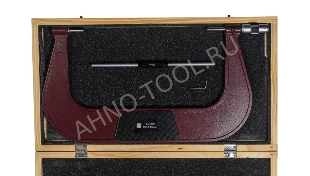 Микрометр МК 275-0.01 ГОСРЕЕСТР 89035-23 (микр.винт 8мм) ТОЧИНТЕХ