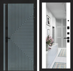 Кредор зеркало МАХ белый рельеф софт