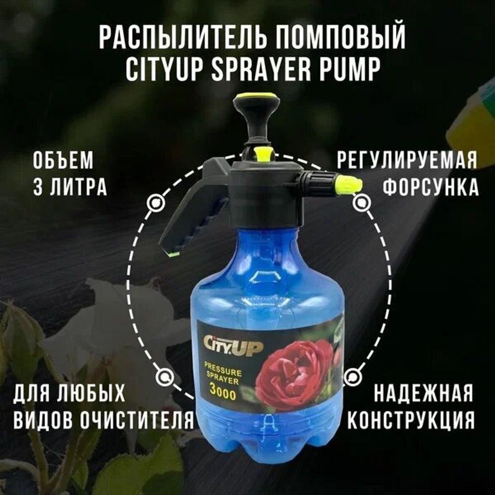 Опрыскиватель ЖУК 3л Помповый СитиАп СА893 Москва