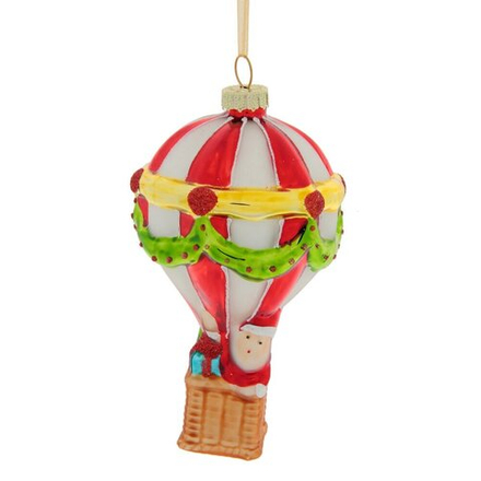 GAEM Украшение новогоднее "Воздушный шар", L7,5 W8 H14,5 см