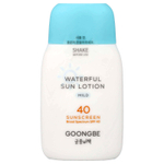 Goongbe, водный солнцезащитный лосьон, мягкий, SPF 40, 80 г (2,82 унции)