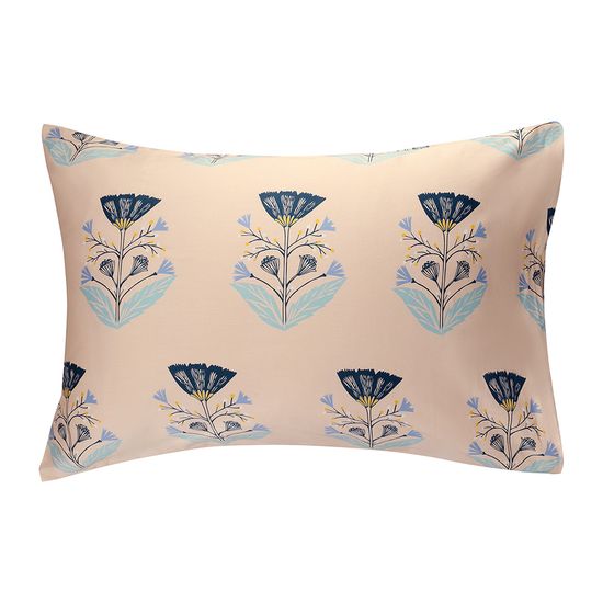 Комплект постельного белья "Летний цветок" из премиального сатина из коллекции russian north, 150х200 см