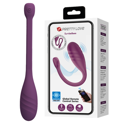 Виброяицо Pretty Love Leviathan APP BI-300103HP