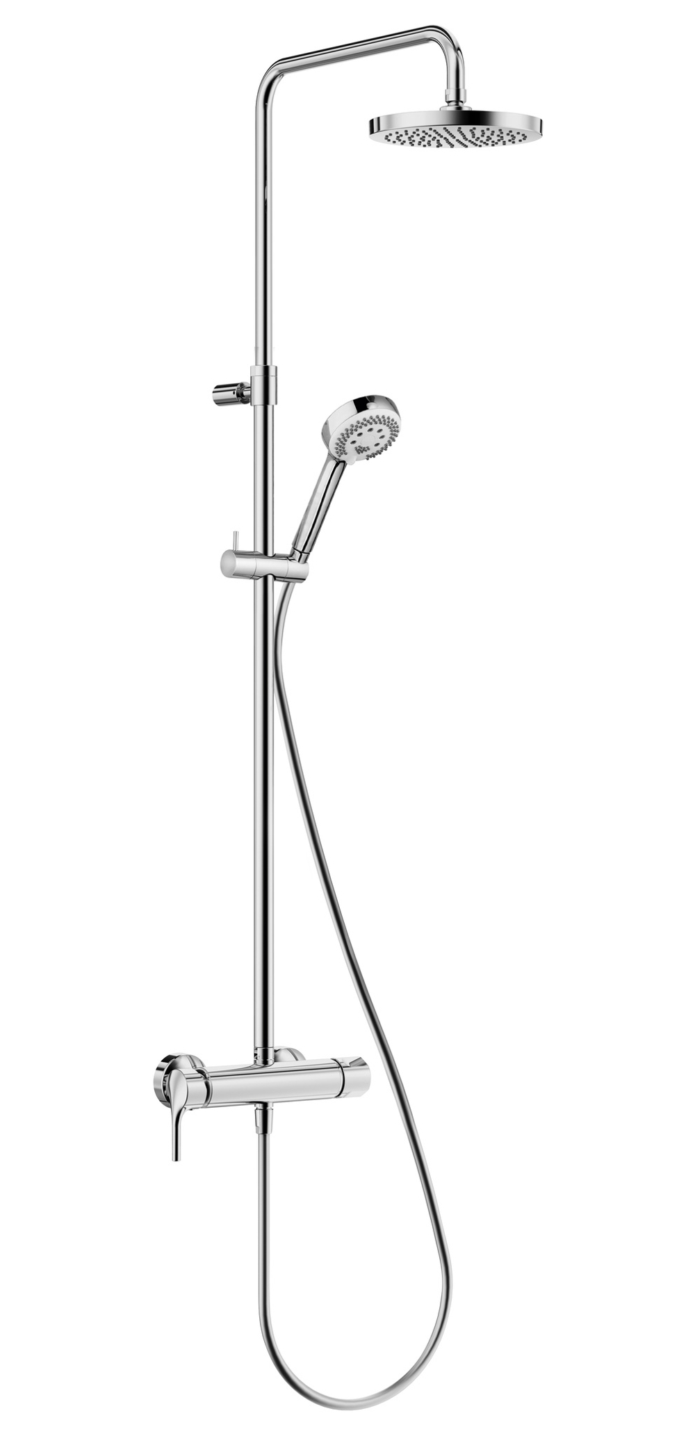 KLUDI LOGO DUAL SHOWER SYSTEM со смесителем для душа