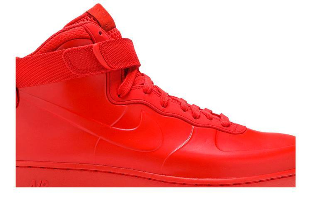 Кроссовки Nike Air Force 1 Foamposite Goes Full Red
