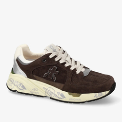 Замшевые кроссовки Premiata Mase-d 7895 на шнуровке