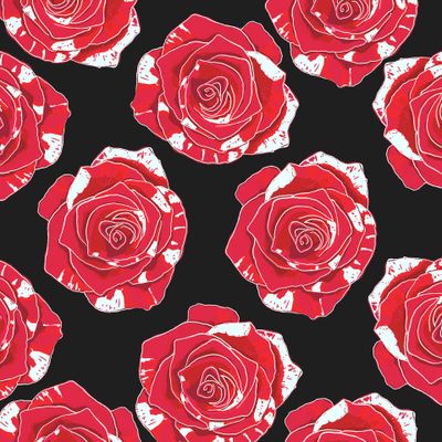 pattern rose red 150521 2