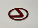 HH-098 / Логотип (шильдик, надпись, эмблема) "Lexus" 7.5см для крышки багажника / решетки радиатора / капота (1 шт.) -