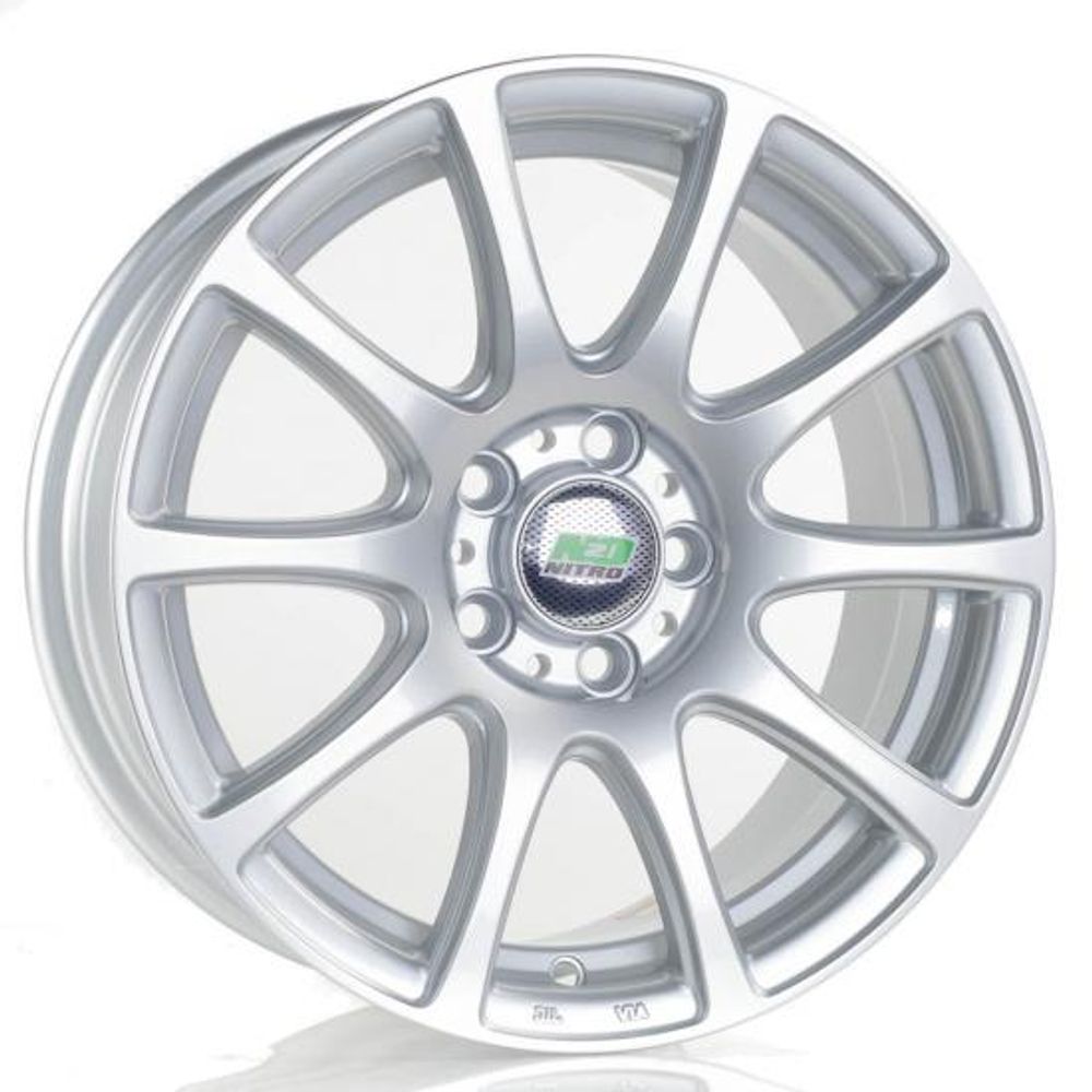 N2O Y1010 7.5x17 5x105 ET 42 Dia 56.6 (silver)