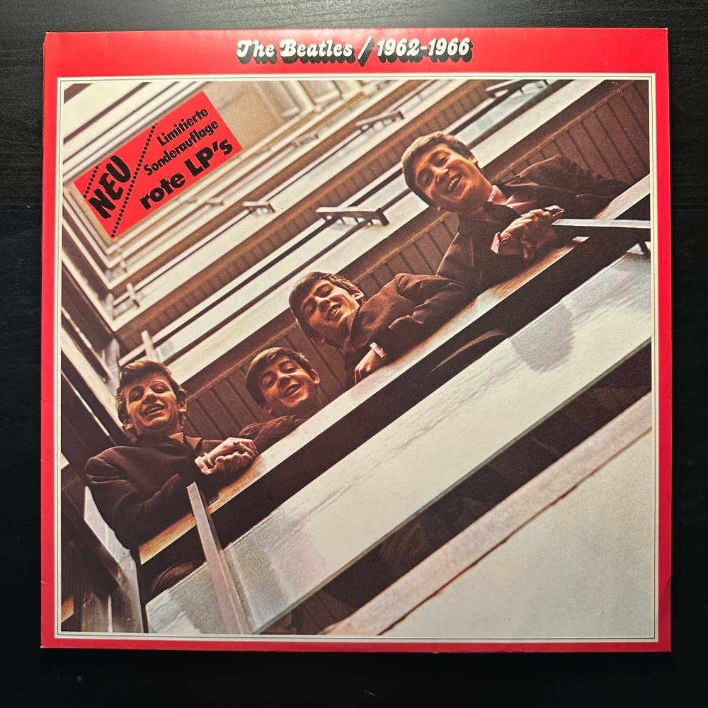 The Beatles - 1962-1966 2LP (Германия 1978г.) red