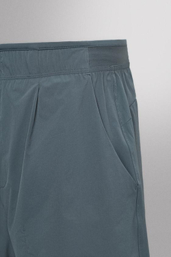 ZARA СПОРТИВНЫЕ ШОРТЫ, ВЫЦВЕТШИЙ СИНИЙ