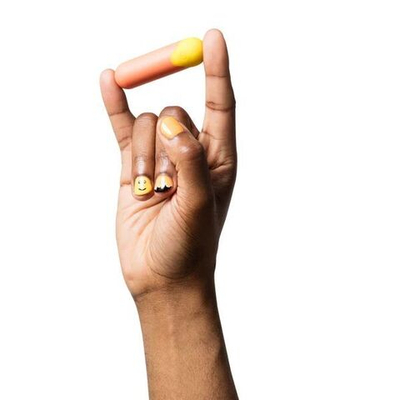 Оранжевая вибропуля Romp Riot (Цвет: оранжевый)