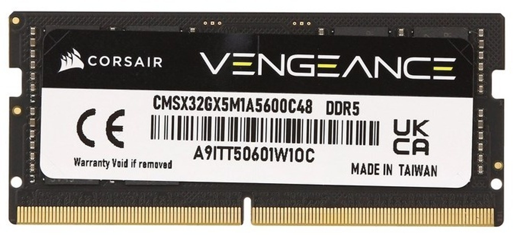 Оперативная память Corsair CMSX32GX5M1A5600C48 32 Гб