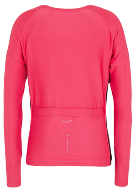Женская теннисная куртка EA7 Woman Jersey T-Shirt - pink peacock