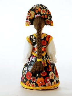 Кукла коллекционная Девушка в русском костюме