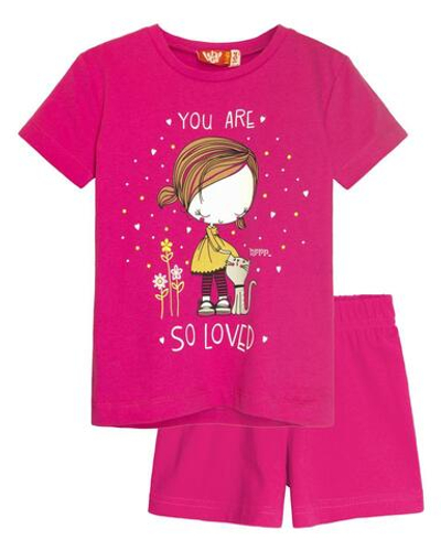 Комплект д/дев р.128 фукс (Let's Go) 91143